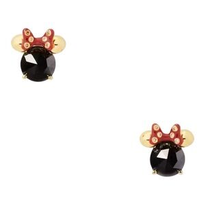 Kate Spade Disney Minnie Black Bow Earrings